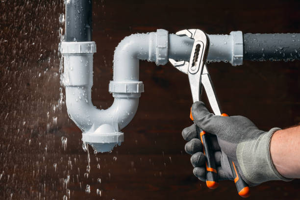 Professional Plumbing technician working in Falcon, MS